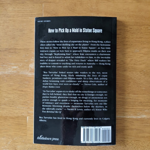 How to Pick Up a Maid in Statue Square: Stories, by Rea Tarvydas paperback book - Picture 2 of 5